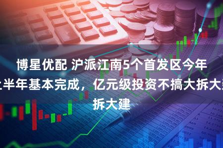 博星优配 沪派江南5个首发区今年上半年基本完成，亿元级投资不搞大拆大建