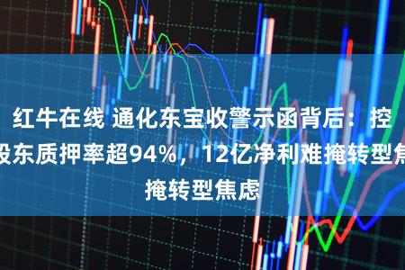 红牛在线 通化东宝收警示函背后：控股股东质押率超94%，12亿净利难掩转型焦虑