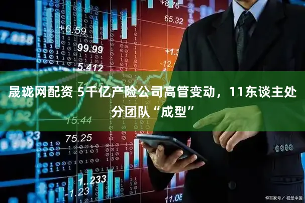 晟珑网配资 5千亿产险公司高管变动，11东谈主处分团队“成型”